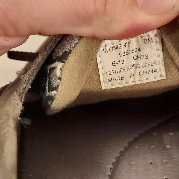 Sperry Topsider Gray & Black Glitter Leopard Print Boat Shoes in Size 8 M - Picture 11 of 12